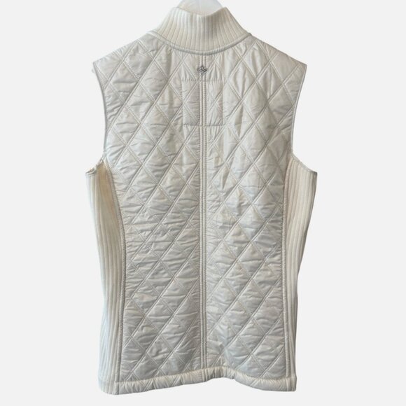 prAna NWT Quilted Sherpa Lined Diva Full Zip Vest Women's size S - Picture 9 of 10